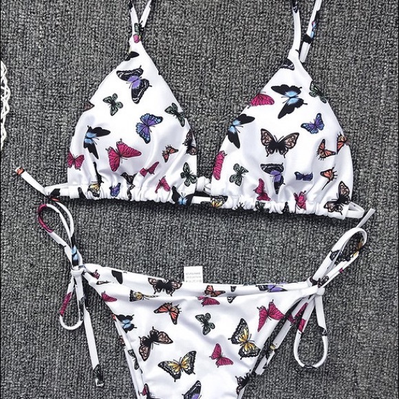 ‘White’ butterfly bikini - Picture 2 of 2